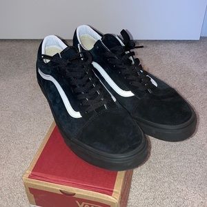 New Vans old skool pig suede